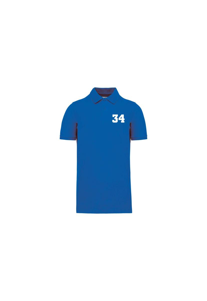 Polo homme bio avec personnalisation - Montpellier 