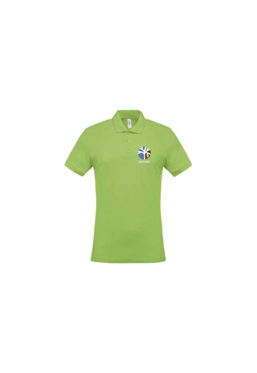 Polo homme manches courtes personnalisé avec logo - Montpellier