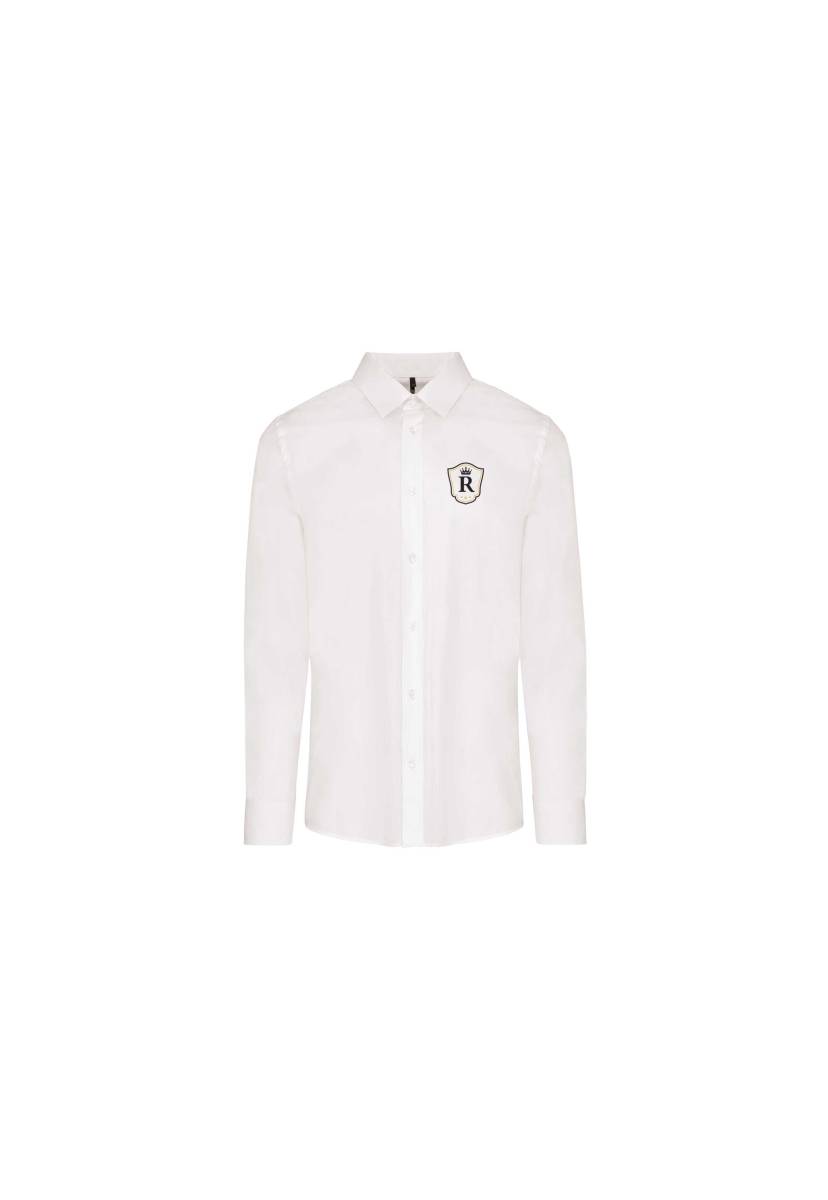 Chemise blanche homme imprimée ou brodée - Montpellier