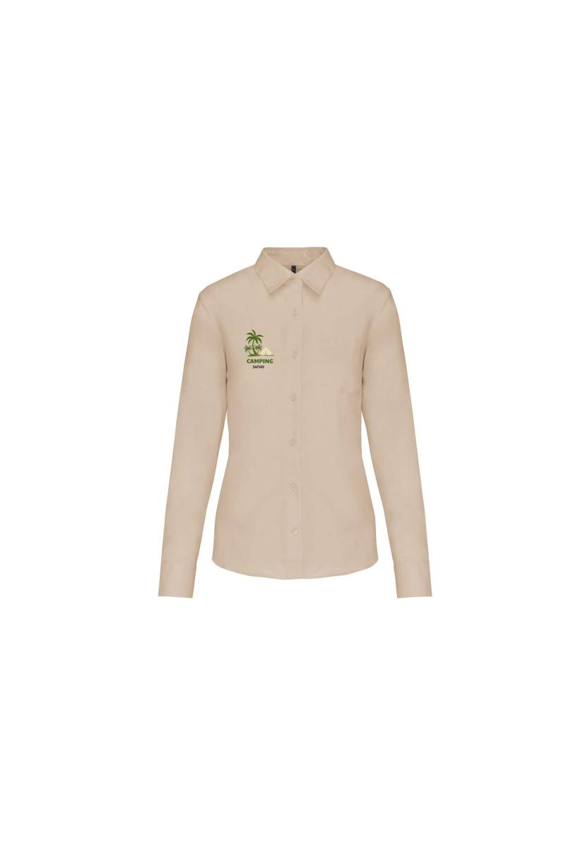 Chemise femme avec logo personnalisé - Montpellier