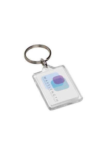 Porte-clés translucide avec logo - Montpellier