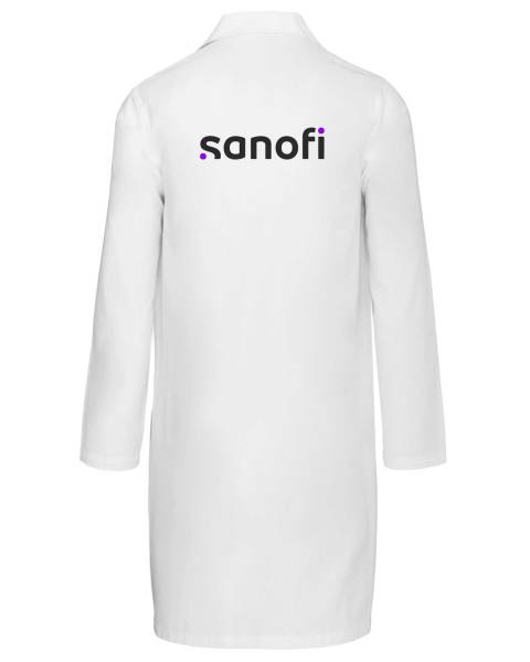 Blouse de travail blanche avec logo - Lunel