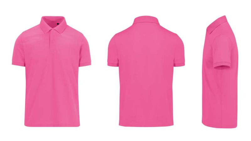 Polo en polyester recyclé et coton Better Cotton : Engagement écoresponsable avec personnalisation réalisée à Montpellier.