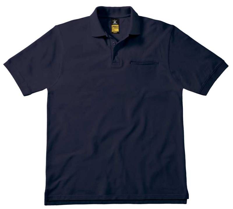Polo navy publicitaire imprimé ou brodé - Frontignan