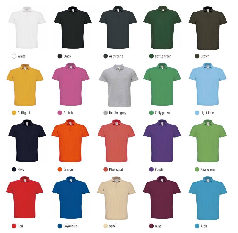 Coloris polo CGPUI10