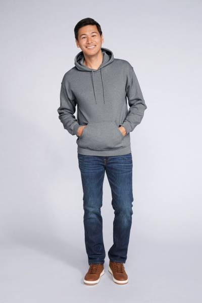 Hoodie personnalisé unisexe à capuche avec broderie, impression ou floquage - Frontigan
