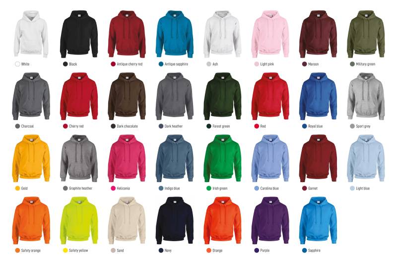 Coloris sweat GI18500