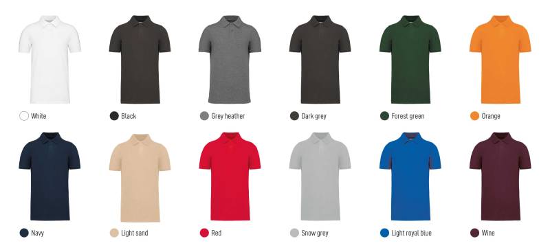 Coloris polo K2025