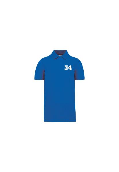 Polo homme bio avec personnalisation - Montpellier 