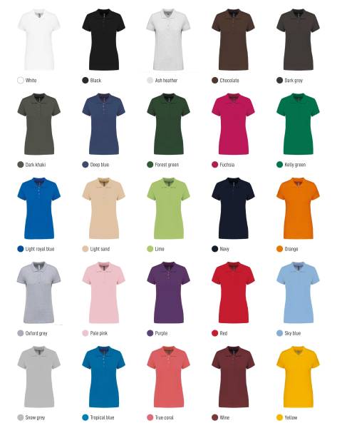 Coloris polo K255 