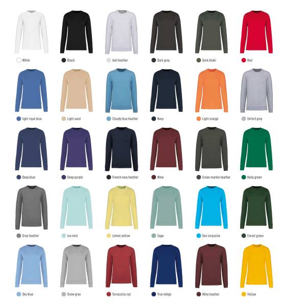 Coloris sweat K4025