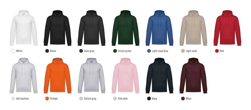 Coloris sweat K4041