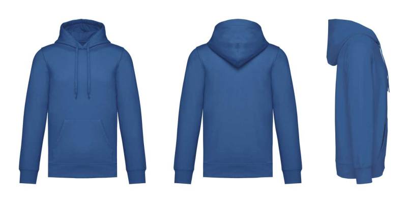Sweat à capuche écoresponsable de sport avec logo marqué - Béziers