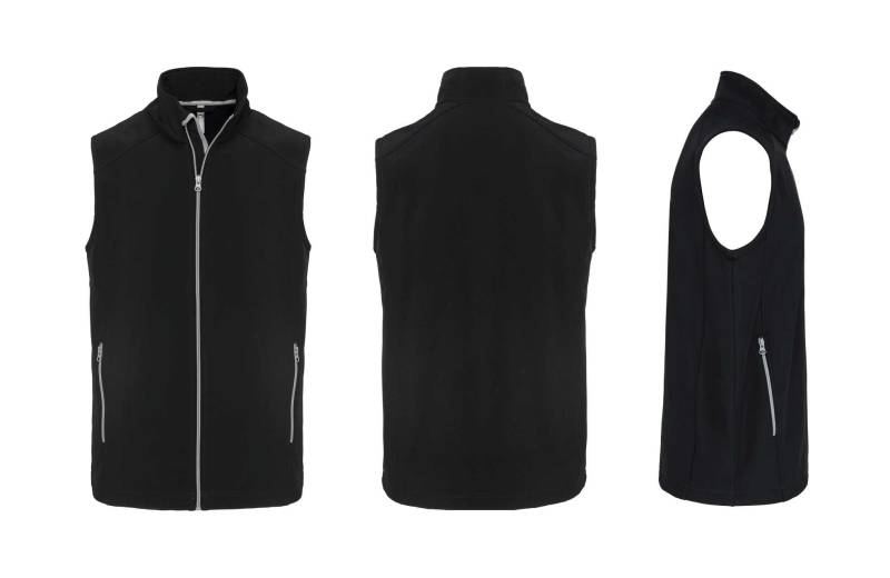 Bodywarmer softshell personnalisable avec transfert ou broderie - Frontignan