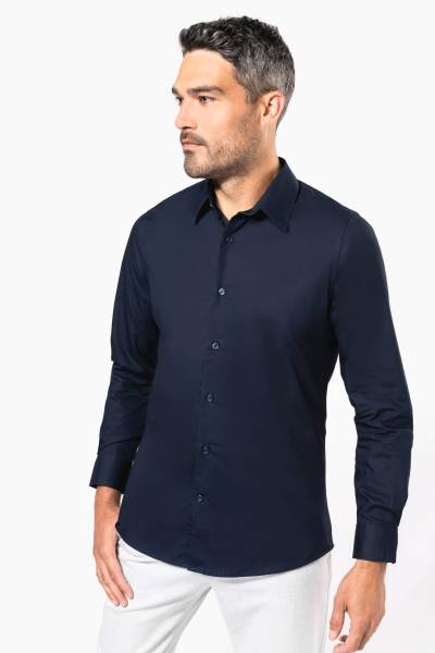 Chemise manches longues avec ou sans logo en broderie, transfert ou impression - Sète