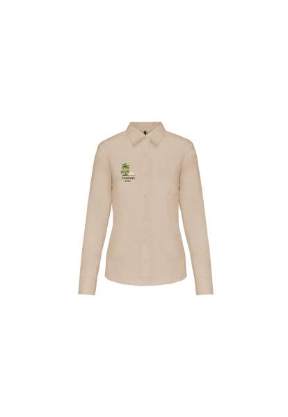 Chemise femme avec logo personnalisé - Montpellier