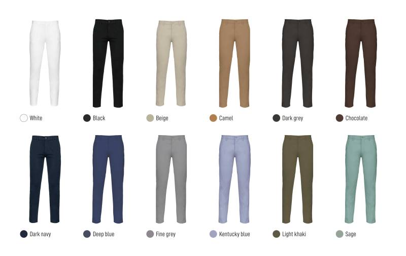 Coloris pantalon homme K740