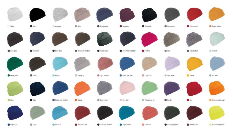 Coloris bonnet KP031