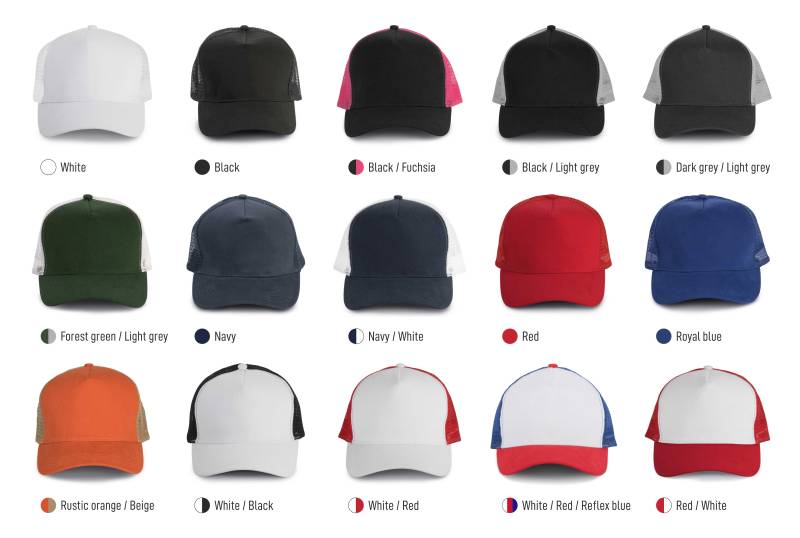 Colori casquette 