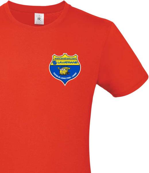 T-shirt classique pour homme en coton ring-spun personnalisé - Béziers