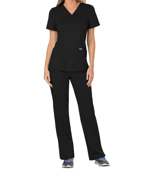 Blouse haut cache-cœur femme : Adaptée aux besoins des professionnels de santé à Béziers