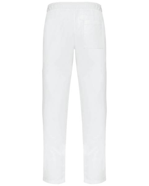 Pantalon unisexe personnalisable : Idéal pour les métiers de la santé, du bien-être et des services en Languedoc-Roussilon.