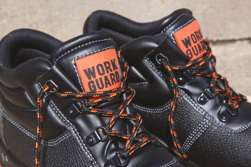 Chaussures de sécurité noir/orange - Montpellier