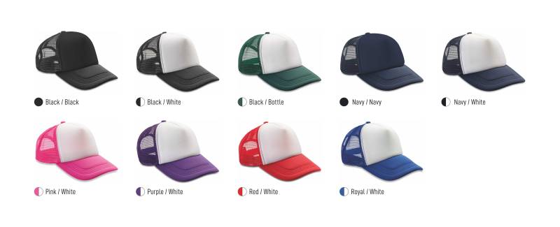 Coloris casquette trucker - Montpellier
