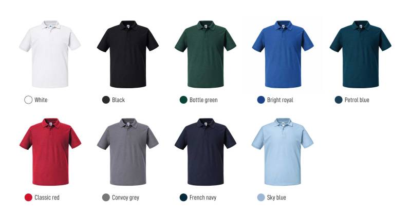 Coloris polo RU570M