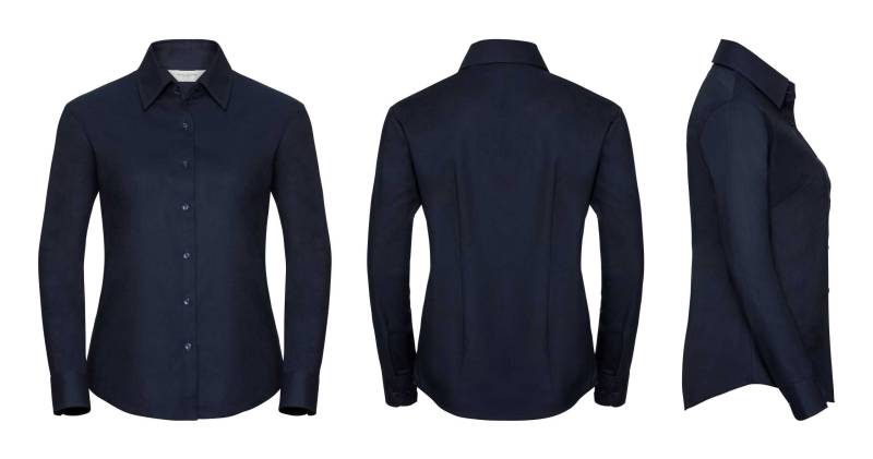 Chemise femme manches longues avec broderie ou transfert - Sète