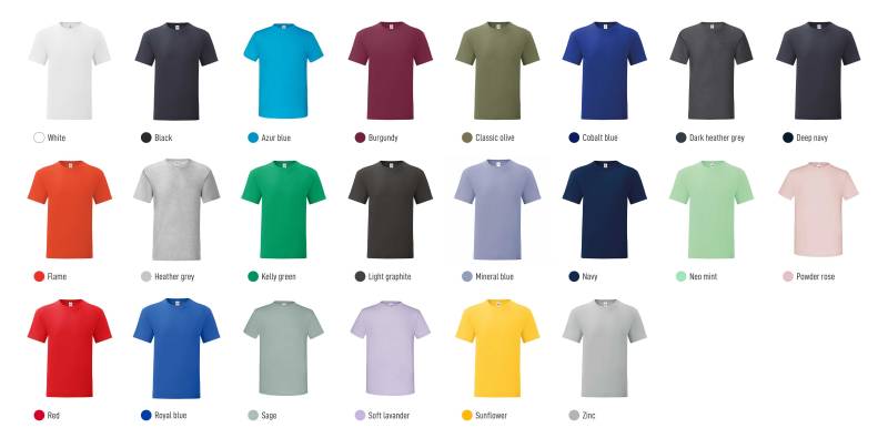 Coloris t-shirt SC61430