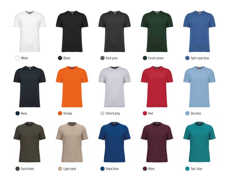 Coloris t-shirt WK306