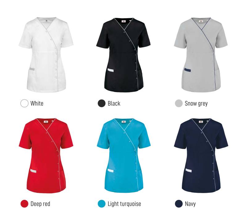 Blouse médicale pour personnalisation en broderie ou transfert - Béziers