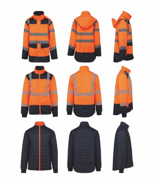Parka hv 4 en 1 a personnaliser avec transfert - Agde