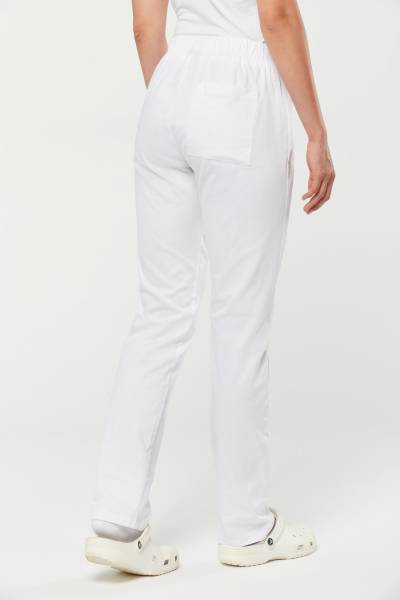 Pantalon unisexe personnalisable : Idéal pour les métiers de la santé, du bien-être et des services en Languedoc-Roussilon.