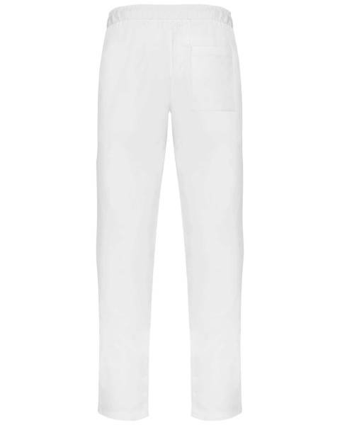 Pantalon mécidale blanc floqué ou brodé - Agde