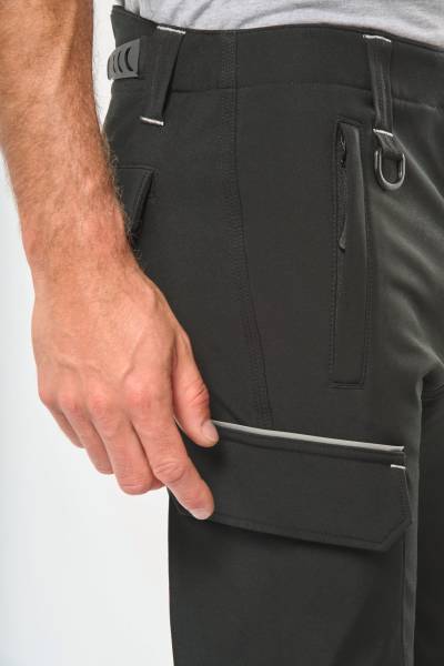 Pantalon softshell homme avec personnalisation en transfert - Agde