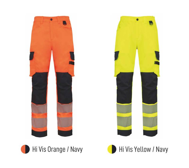 Coloris pantalon de sécurité hv - Montpellier