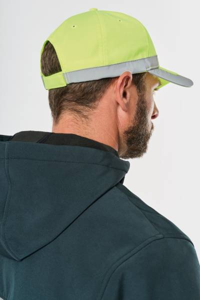 Casquette fluorescente personnalisable avec marquage pour renforcer votre sécurité et votre visibilité - Béziers