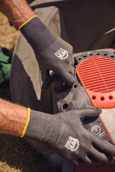 Gants de travail personnalisable noir - Frontignan