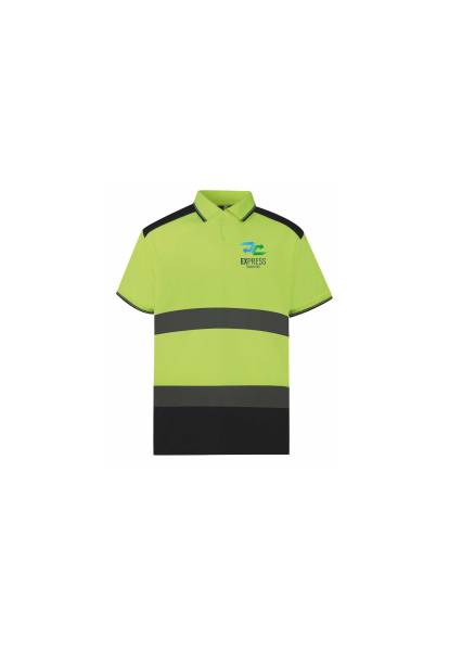 Polo haute visibilité personnalisé - Montpellier