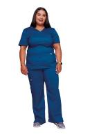 Blouse haut cache-cœur femme : Adaptée aux besoins des professionnels de santé à Béziers.